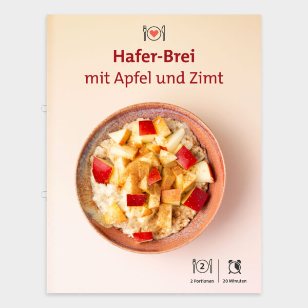 Hafer Brei mit Apfel - Produkt Vorschau