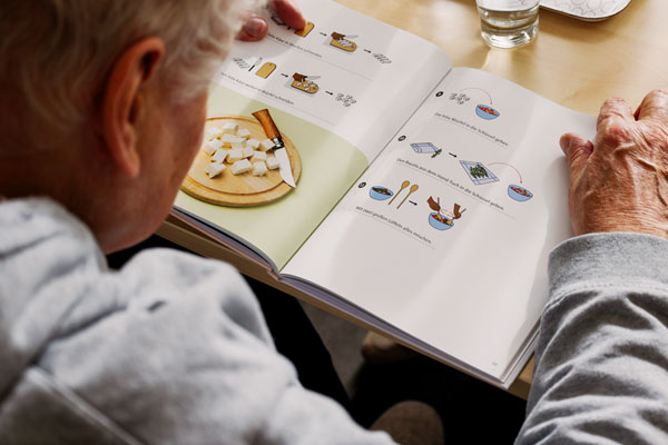 Linsenbolognese in Leichter Sprache