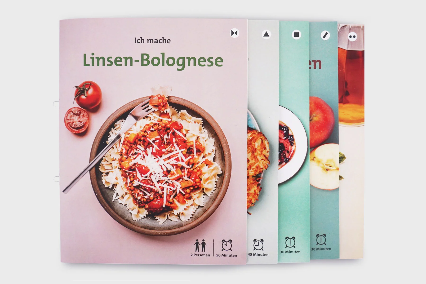 Innenseite des Eistee-Rezept in Leichter Sprache
